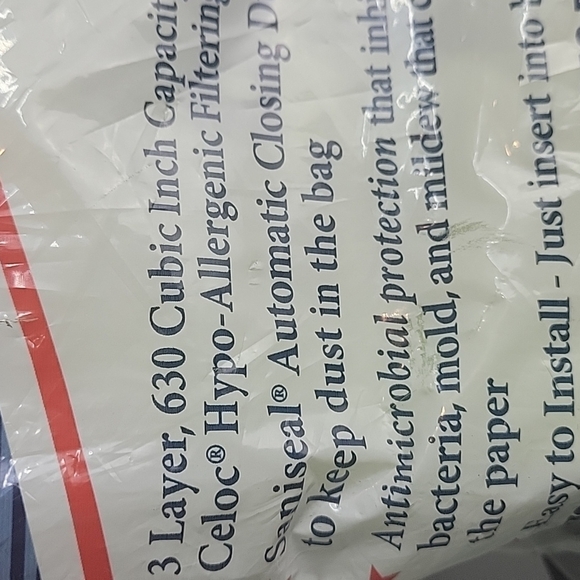 ORECK Type CC Vacuum bags - Picture 4 of 7